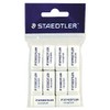STAEDTLER 3 Stück Radiergummis Rasoplast 526 B40 weiß