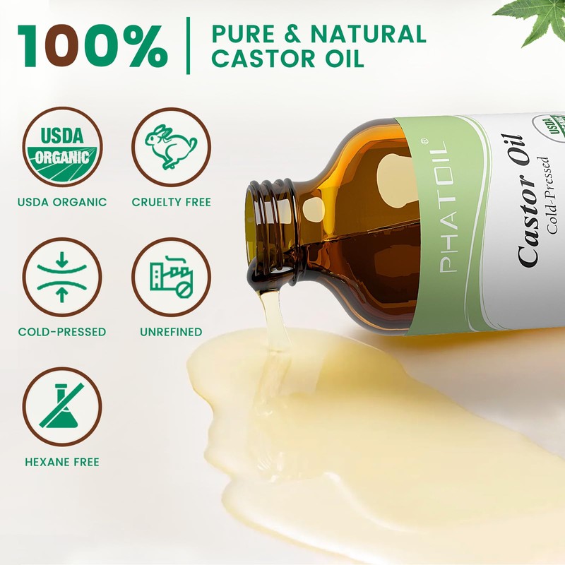 PHATOIL PHATOIL Frankincense Body Oil 8.8fl.oz and 8fl.oz Organic Cold