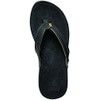 Reef Women's Miss J-Bay Flip Flop, Black/Gold, 7 M US