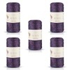 5 Skeins of Sensy Premium 2mm 251 Yards Sparkle Polyester