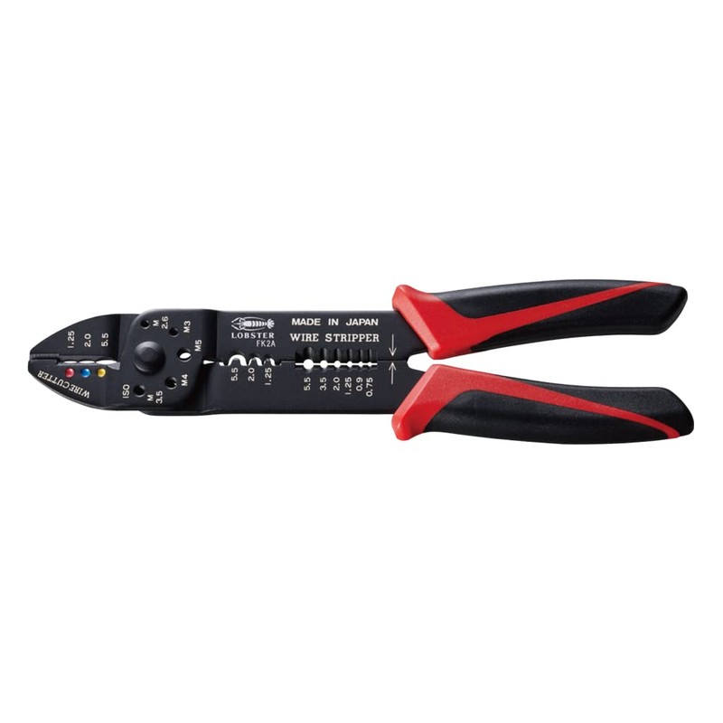 Lobtex Electrical Crimping Tool for Insulated Crimp Terminals/Bare Crimp Terminals