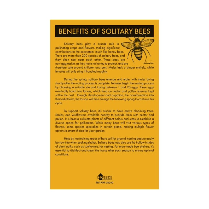 Solitary Bee House Bundle by Prime Retreat