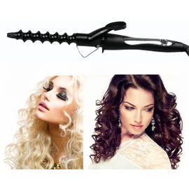 JINDIN 25mm Curling Iron Spiral Curling Wand for Long Hair Ceramic Beach Wave Curler Iron Waving Curler 1 inch Hair Crimper for Women