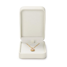 Oirlv Necklace Box Necklace Storage Box Pendant Display Case for Birthday Engagement Wedding Anniversary Valentine's Day