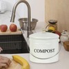 Generic Compost Bin Countertop Composter Odorless Indoor Container Innovative for