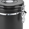 Airtight Coffee Canister Storage Jar Date Tracker CO2 Release Valve