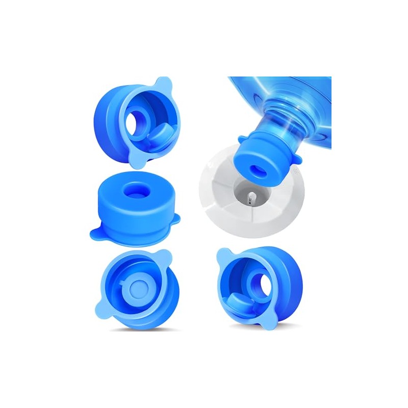 U-Goforst [4 PACK] 3 & 5 Gallon Water Jug Caps