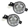 12V 14 LEDs Front Head Light Lamp 3 Wire Buckle