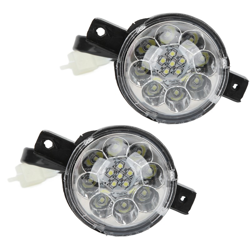 12V 14 LEDs Front Head Light Lamp 3 Wire Buckle