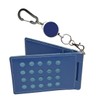 HERBE Reel with Carabiner, Dots, Perforation, Rotation, 4 Sides, Cowhide