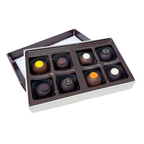 4oz A Taste of The Trail Small-Batch Bourbon Truffles Chocolates