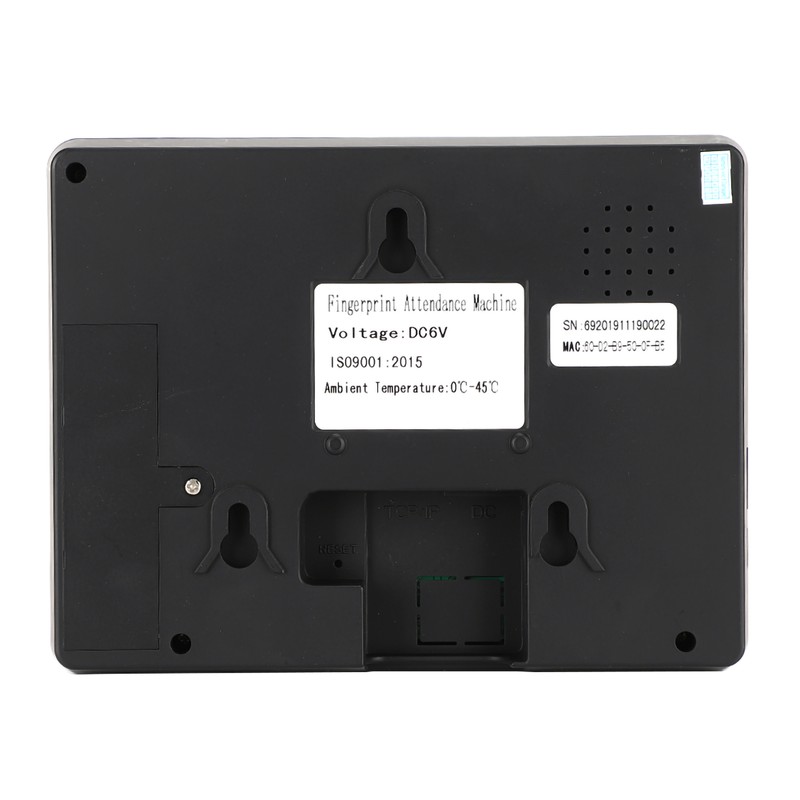 2.8in Wifi Time Attendance Machine 125KHZ RFID TCP/IP Fingerprint Password