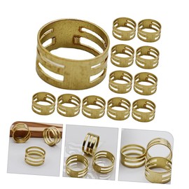 Operitacx 40 Pcs Jump Ring Closer Opener Bottle Opener Jewlery Jewelry Accessory Jewelry Making Accessory Grandma Necklace with Grandkids Names Accessories Brass Making Tools