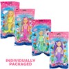 12 Pack Mermaid Dolls Pretend Playset - 6" Mini Figures