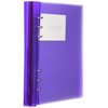 Filofax Clipbook Refillable Notebook - Purple, A5
