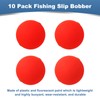 PATIKIL Fishing Bobbers Floats 1.3 Inch Dia, 10 Pack Fishing