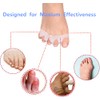 Zehenabscheider, Zehenglätter, für Korrektur überlappende Zehen, Hammerzehen, Plantarfasziitis, Krallenzehen, Hallux