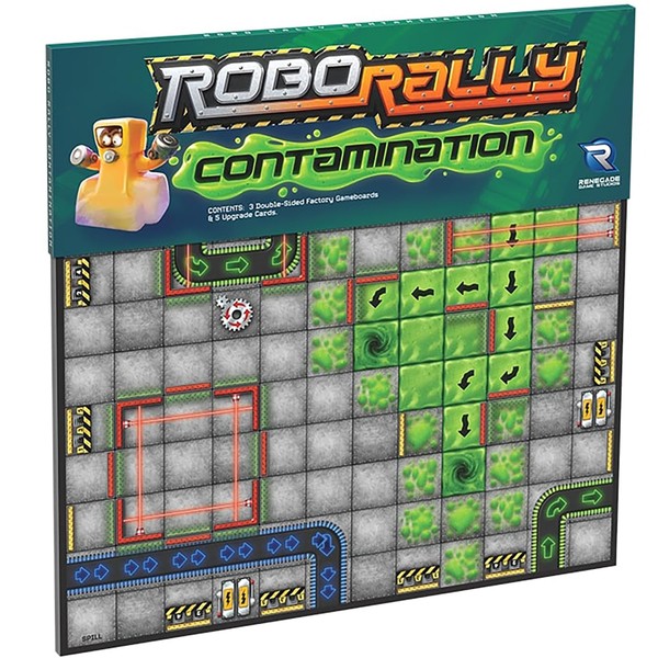 Renegade Game Studios: Robo Rally: Contamination Expansion - Racing Board