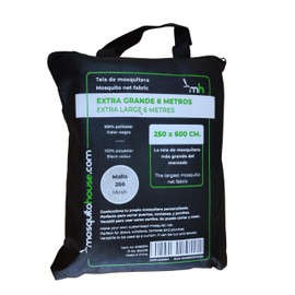 Mosquito Net Fabric 6 m x 2.50 m (Black)