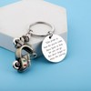 FUSTMW Scooter Keychain Gifts for Scooter Riders Keychain Scooter Jewelry