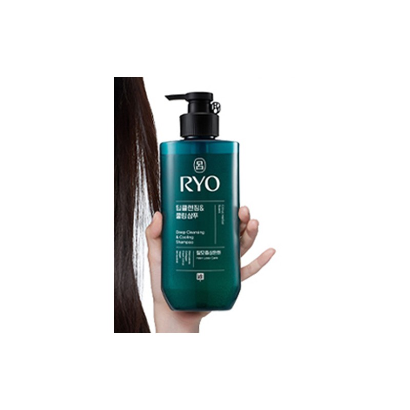 려 청아 딥 클렌징 앤 쿨링 탈모증상완화 샴푸 시트러스향, 480ml,