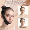 Yakiter 2Pcs Faja Papada Facial Lifting,Reutilizable Faja para Papada Mujer,para