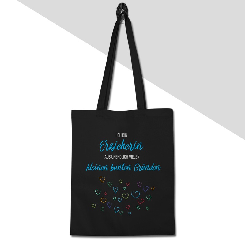Shirtracer - Cotton Bag - Teacher for Many Small Reasons,