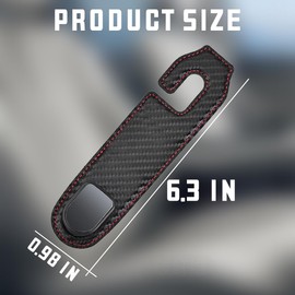 Bittwee 2PCS Car Headrest Hook, Leather Automotive Back Seat Hanger Holder Hooks Storage Organizer for Purse Drink Grocery Bag Coat Handbag, Vehicle Organize Accessories