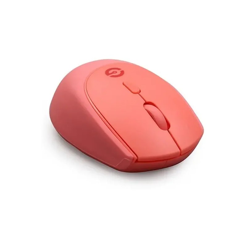 Mouse Getttech Óptico Gac-24407g, Inalámbrico, Usb, 1600dpi, Rojo, GAC-24405R