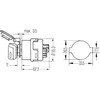 HELLA 6JB 003 959-031 Ignition-/Starter Switch - Turn knob control