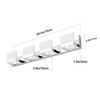 Tipace 4 Lights LED Modern Vanity Light Chrome Bathroom Lighting