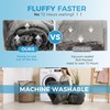 BDEUS 4 Inch Dual Layer Queen Size Cooling Mattress Topper