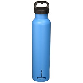 Fifty/Fifty V25003BL0 Crater Blue Vacuum-Insulated Stainless Steel Bottle, (25 oz)