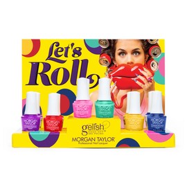 Gelish & Morgan Taylor "Let's Roll" Summer Collection, 12 ct. Mixed Display - Includes Gel Polish & Lacquers