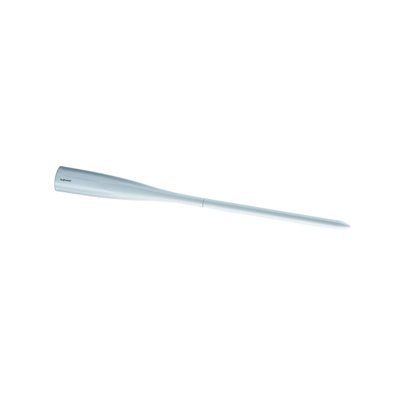 VMS Racing 9 inch SPIKE ANTENNA in WHITE Billet Aluminum
