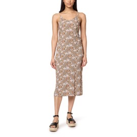 WallFlower Women's 2-Piece Sweater and Dress Set, Elegant Teacher Looks, Vetiver Green Floral, White Cardigan, X-Large