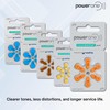 Power One Size 13 Hearing Aid Batteries (120) (p13-120)