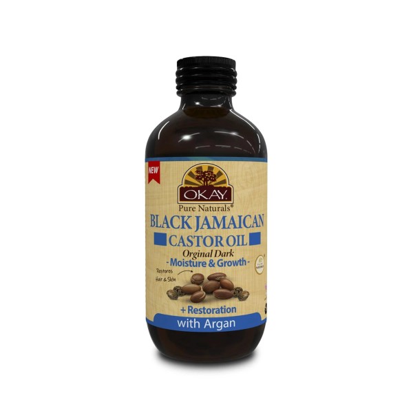 Natural Jamaican Black Castor Oil with Argan Oil for Hair