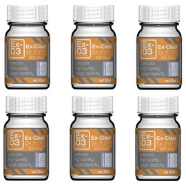 Gaianauts Ex-Color 50ml Set of 6 Ex-03 Ex-Clear