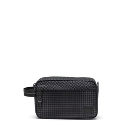 Herschel Supply Co. Chapter Travel Kit, Grid-Black, One Size
