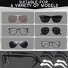 Landrain 20 Pairs Non-Slip Glasses Temples, Universal Glasses Ear Hook,