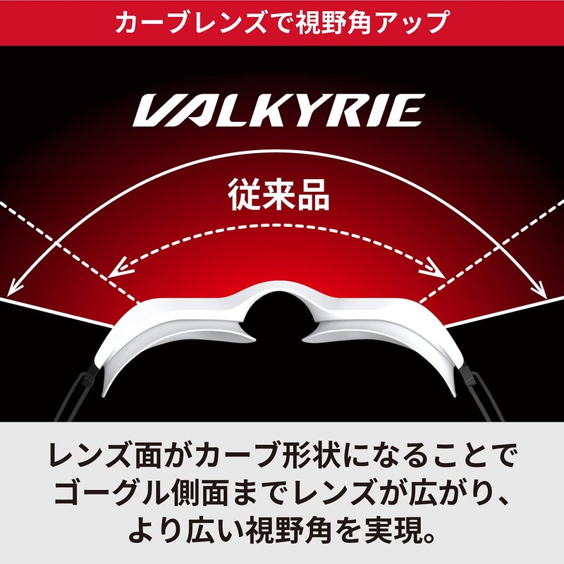 SWANS Valkyrie SR-72N PAF LAV Swimming Goggles, Lavender, Racing, Cushioned,