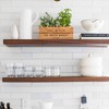 APACALI 10 Pack Floating Shelf Bracket 6 Inch, 150mm Invisible