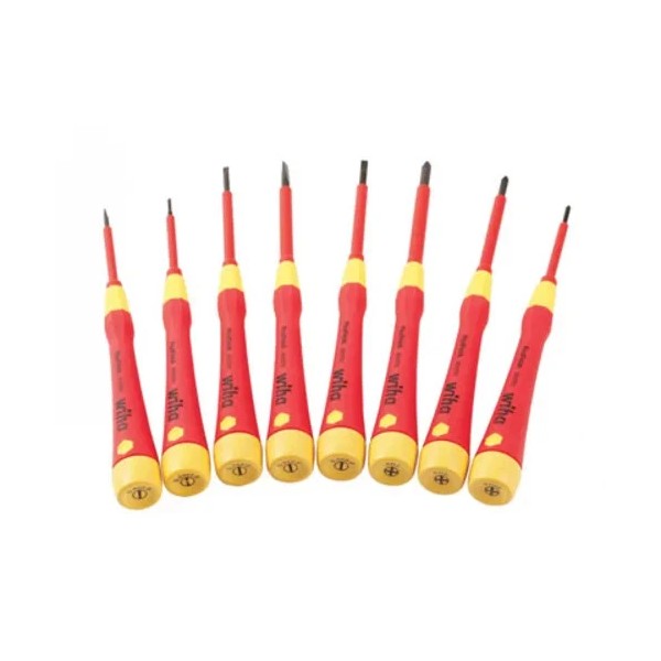 WIHA TOOLS 1PC WIHA TOOLS 32088 Screwdriver Set; Insulated; PicoFinish;