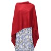 Easel Magic Scarf Ponchos Cashmere Burgundy