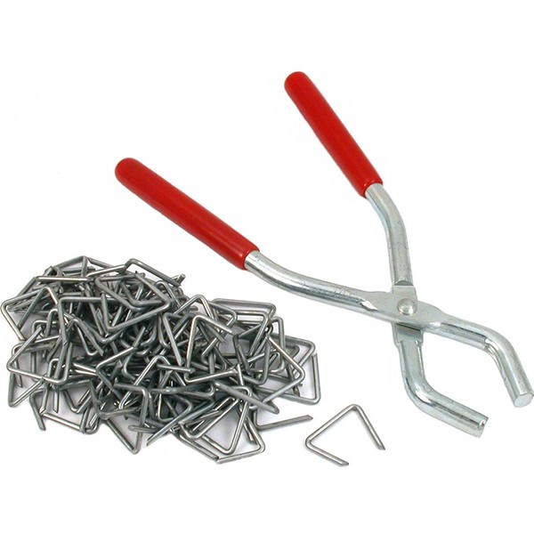 Hog Ring Pliers Upholstery 100 Clip Fasteners Tools