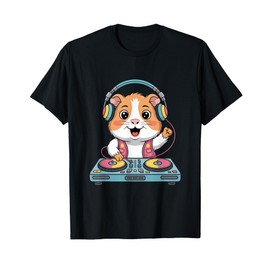 Dj Hamster On Decks Spinning Fun Beats T-Shirt