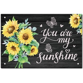 Wooden Jigsaw Puzzles Sunflower You are My Sunshine Butterfly Heart Jigsaw Puzzle for Adults Kids Toys Gift Entertainment Props 300 Pieces