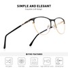 OLIEYE Cat Eye Reading Glasses For Women Retro Design Reader