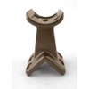 WAKI Warming Handrail 32 Bracket 32T-22 Corner Receptor, Bronze
